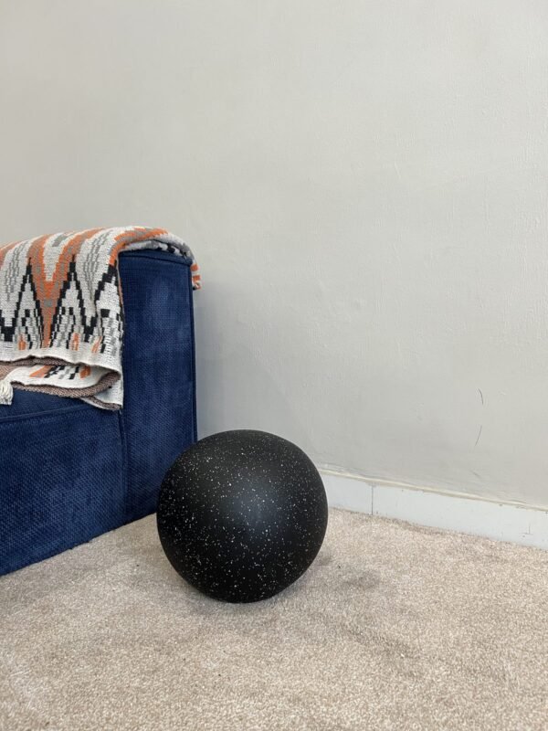 Small Decor Ball ( Granite) Fibrecast Planter 30cm Small Decor Ball ( Granite) Fibrecast Planter 30cm, view 2