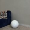 Small Decor Ball ( White) Fibrecast Planter 30cm Small Decor Ball ( White) Fibrecast Planter 30cm, view 3