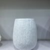 Small Merlot (Rough Granite White ) Fibrecast Planter 42cm Small Merlot (Rough Granite White ) Fibrecast Planter 42cm, view 3