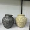 Small Sandblast Vase Fibrecast Planter 31cm Small Sandblast Vase Fibrecast Planter 31cm, view 5