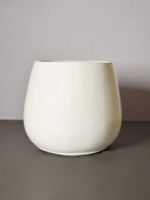 Smooth Merlot Fibrecast Planter 50cm Smooth Merlot Fibrecast Planter 50cm
