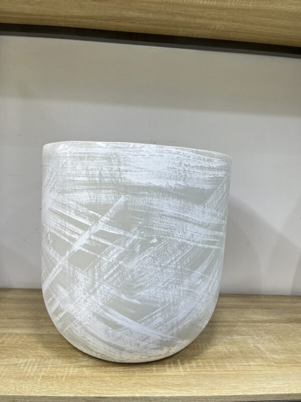 Stroked Orion Fibrecast Planter 42cm