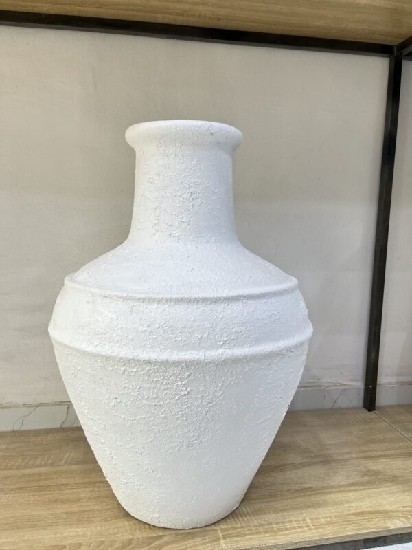 Textured Flat Orbis Fibrecast Planter 24cm Textured Flat Orbis Fibrecast Planter 24cm, view 2