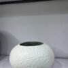 Textured Floral Pot Fibrecast Planter 24cm Textured Floral Pot Fibrecast Planter 24cm, view 4