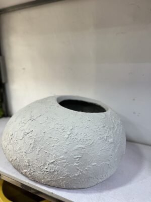 Textured Shoe Pot Fibrecast Planter 56cm