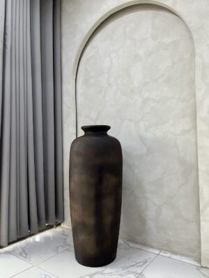 Uri Pot (Burnt Black) Antique Pot 93cm Uri Pot (Burnt Black) Antique Pot 93cm